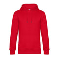 Red - Front - B&C Mens King Hoodie