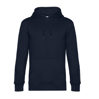 Navy - Front - B&C Mens King Hoodie