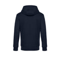 Navy - Back - B&C Mens King Hoodie