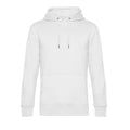 White - Front - B&C Mens King Hoodie