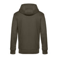 Khaki - Back - B&C Mens King Hoodie