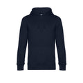 Navy Blue - Front - B&C Mens King Hoodie