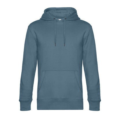 Nordic Blue - Front - B&C Mens King Hoodie