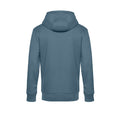 Dusky Blue - Back - B&C Mens King Hoodie