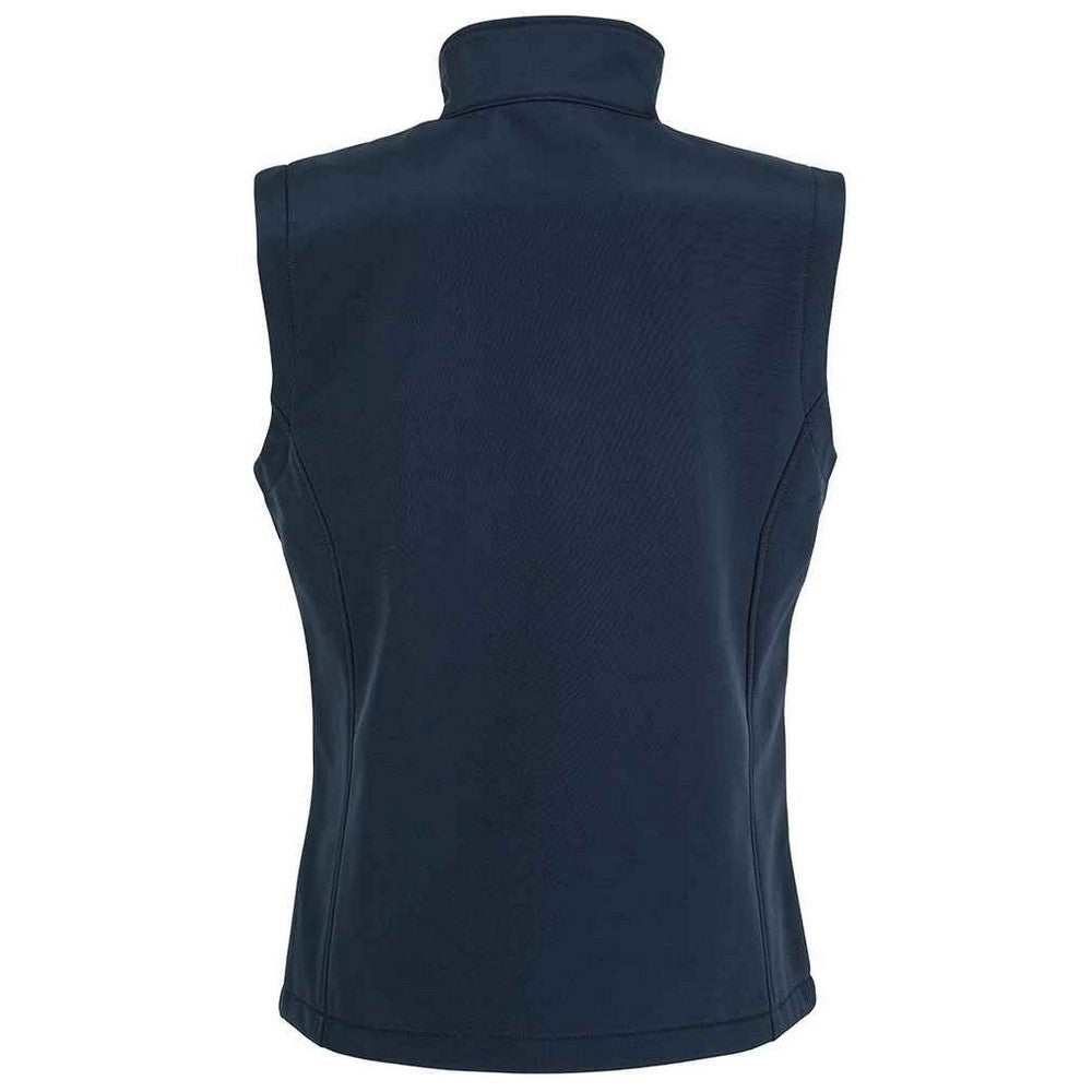 Navy - Back - Result Genuine Recycled Womens-Ladies Softshell Printable Body Warmer