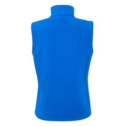 Royal Blue - Back - Result Genuine Recycled Womens-Ladies Softshell Printable Body Warmer