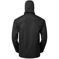 Black - Back - Asquith & Fox Mens Shell Lightweight Jacket