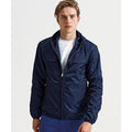 Dark Navy - Back - Asquith & Fox Mens Shell Lightweight Jacket