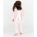 Pink - Side - Larkwood Childrens-Kids Rabbit Jumpsuit