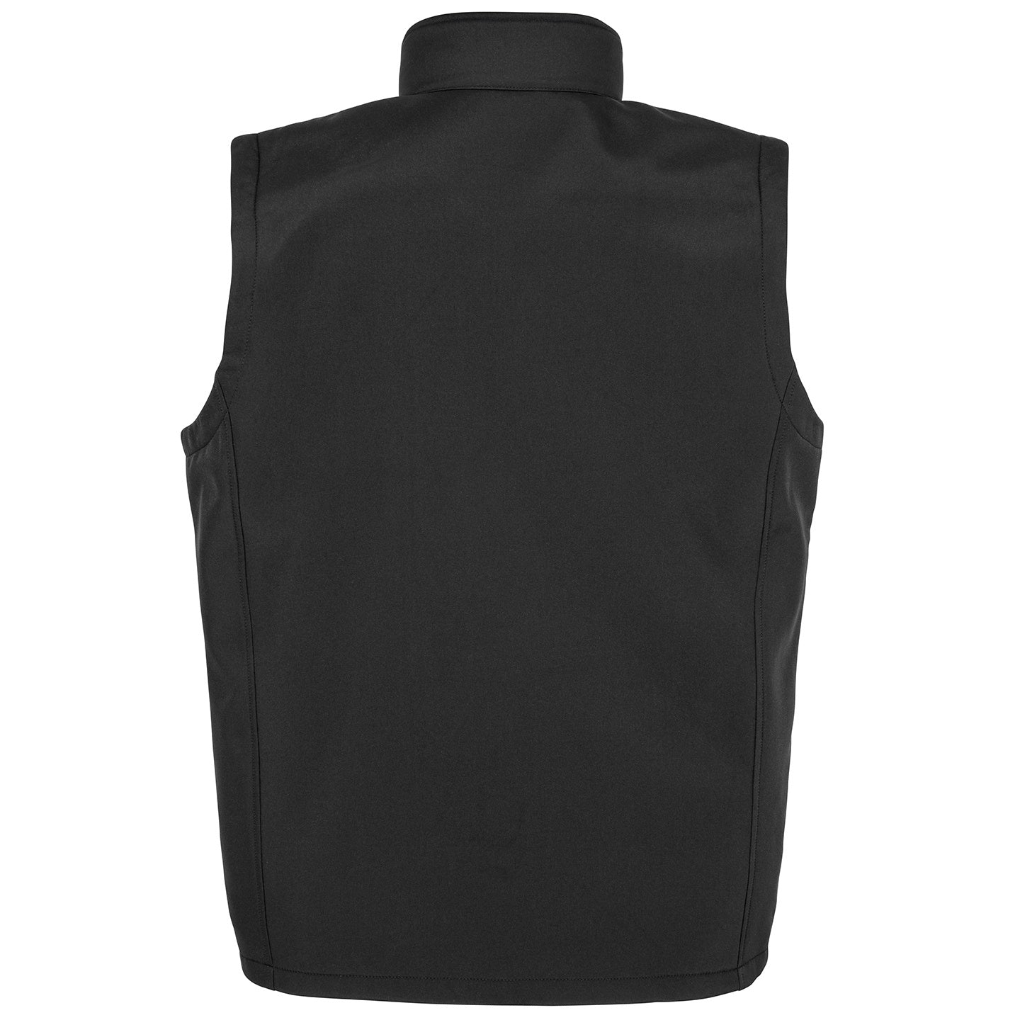 Black - Side - Result Genuine Recycled Mens Softshell Printable Body Warmer