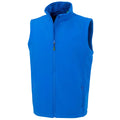 Royal Blue - Front - Result Genuine Recycled Mens Softshell Printable Body Warmer
