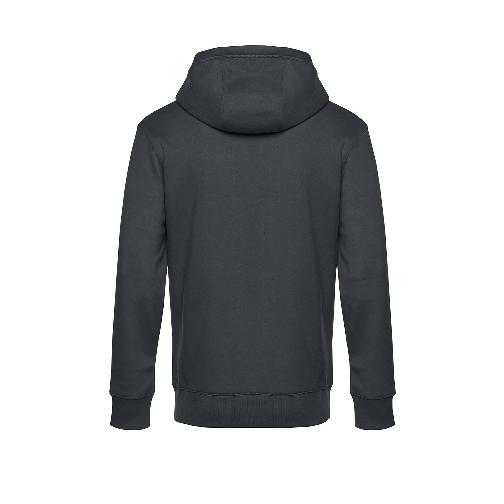Asphalt - Back - B&C Mens Full Zip Hoodie