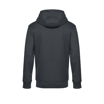 Asphalt - Back - B&C Mens Full Zip Hoodie