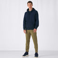 Navy - Pack Shot - B&C Mens Full Zip Hoodie