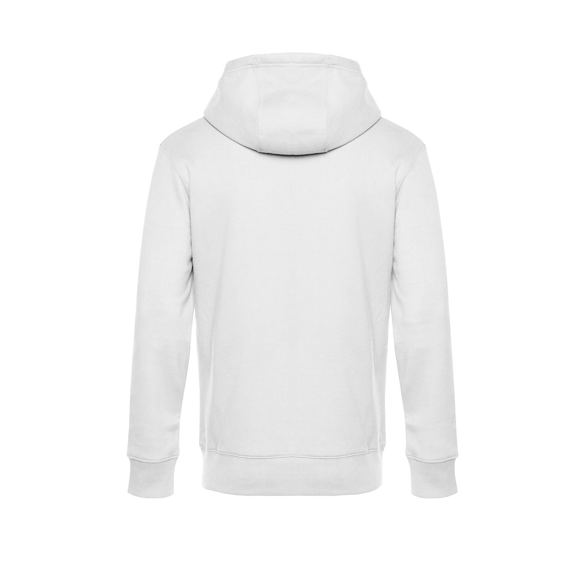 White - Back - B&C Mens Full Zip Hoodie