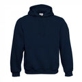 Navy Blue - Front - B&C Mens Full Zip Hoodie