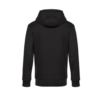 Black - Back - B&C Mens Full Zip Hoodie