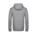 Grey Heather - Pack Shot - B&C Mens Full Zip Hoodie