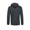 Asphalt - Back - B&C Mens Organic Hoodie