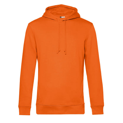 Pure Orange - Front - B&C Mens Organic Hoodie