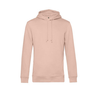 Soft Rose - Front - B&C Mens Organic Hoodie