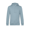 Dusty Blue - Front - B&C Mens Organic Hoodie