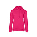 Magenta - Front - B&C Womens-Ladies Organic Hoodie