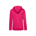 Magenta - Back - B&C Womens-Ladies Organic Hoodie