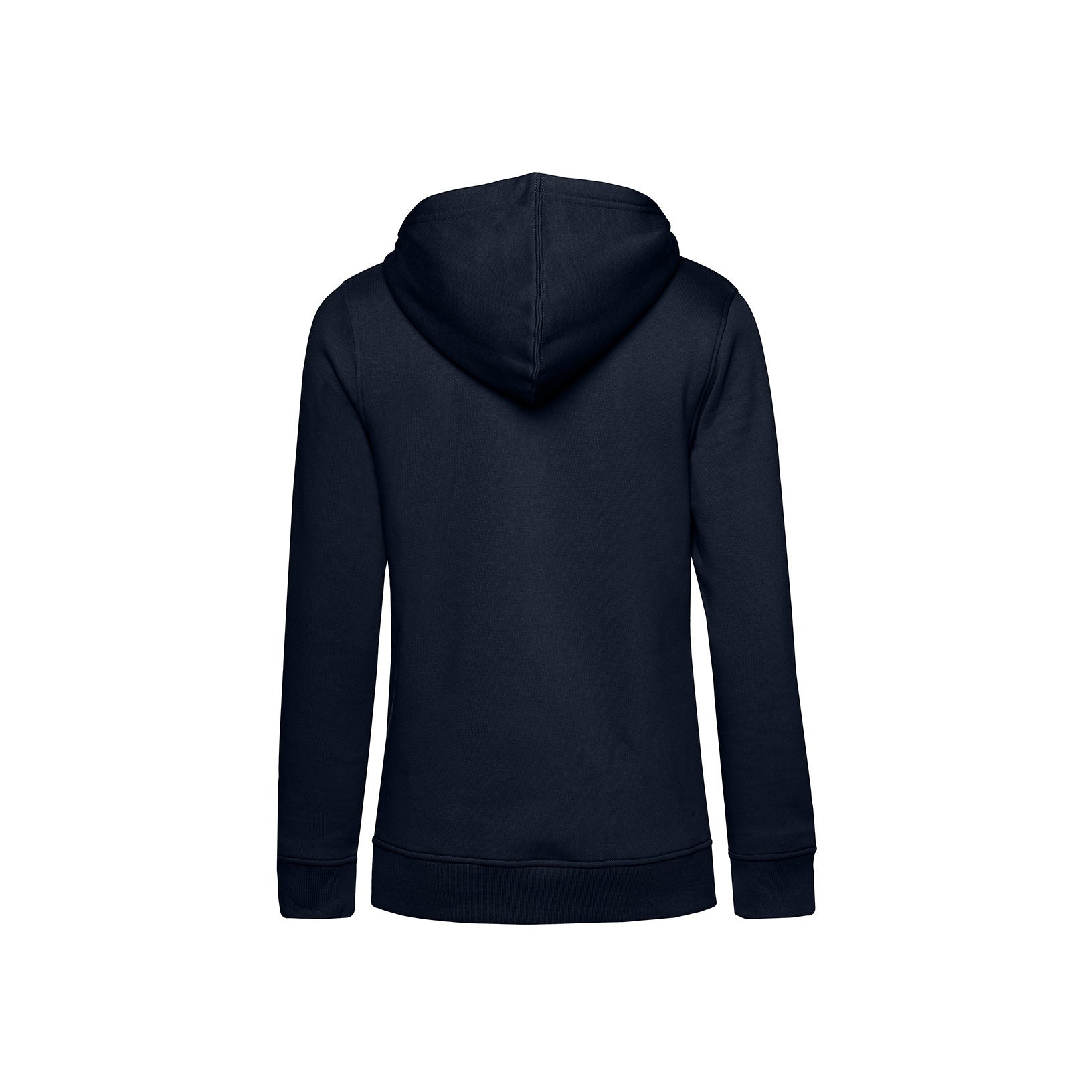 Navy - Back - B&C Womens-Ladies Organic Hoodie