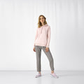 Soft Rose - Pack Shot - B&C Womens-Ladies Organic Hoodie