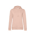 Soft Rose - Front - B&C Womens-Ladies Organic Hoodie