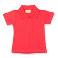 Red - Front - Larkwood Baby-Toddler Unisex Polo Shirt