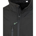 Black - Pack Shot - Result Genuine Recycled Mens 3-Layer Softshell Jacket