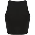 Black - Back - SF Womens-Ladies Crop Top