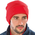 Red - Back - Result Genuine Recycled Unisex Adult Thinsulate Printable Beanie