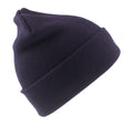 Navy - Front - Result Genuine Recycled Unisex Adult Thinsulate Beanie