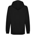 Deep Black - Back - Awdis Mens Organic Hoodie