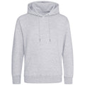 Charcoal Grey - Front - Awdis Mens Organic Hoodie