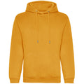 Mustard Yellow - Front - Awdis Mens Organic Hoodie
