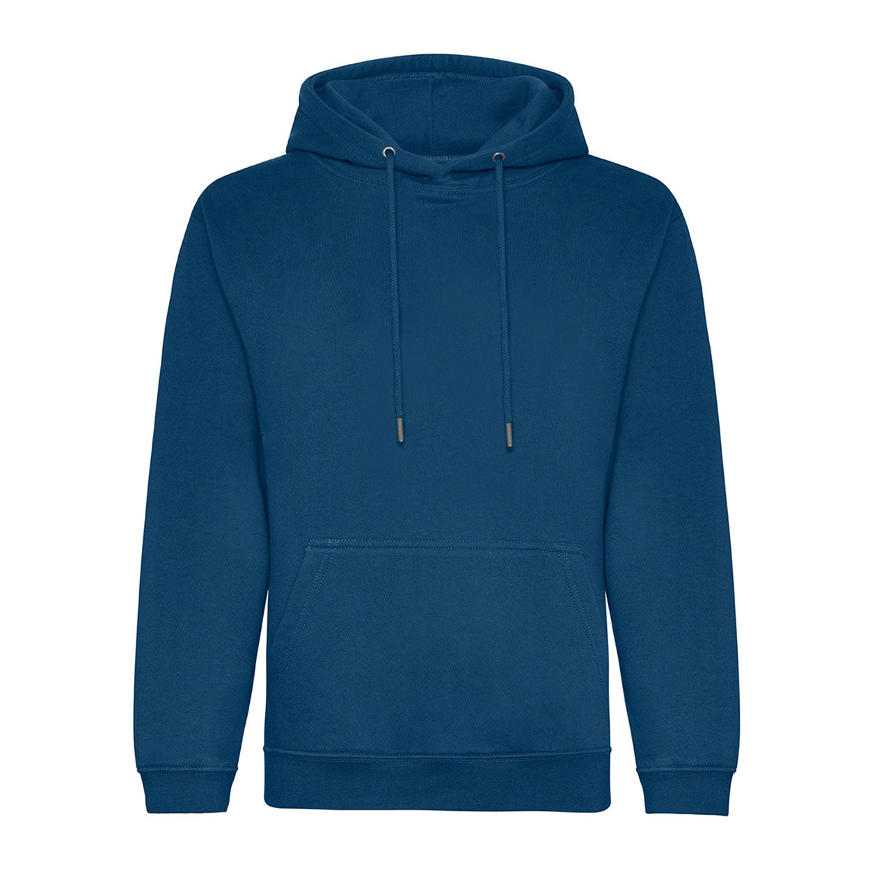 Ink Blue - Front - Awdis Mens Organic Hoodie