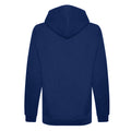 Indigo Blue - Back - Awdis Mens Organic Hoodie