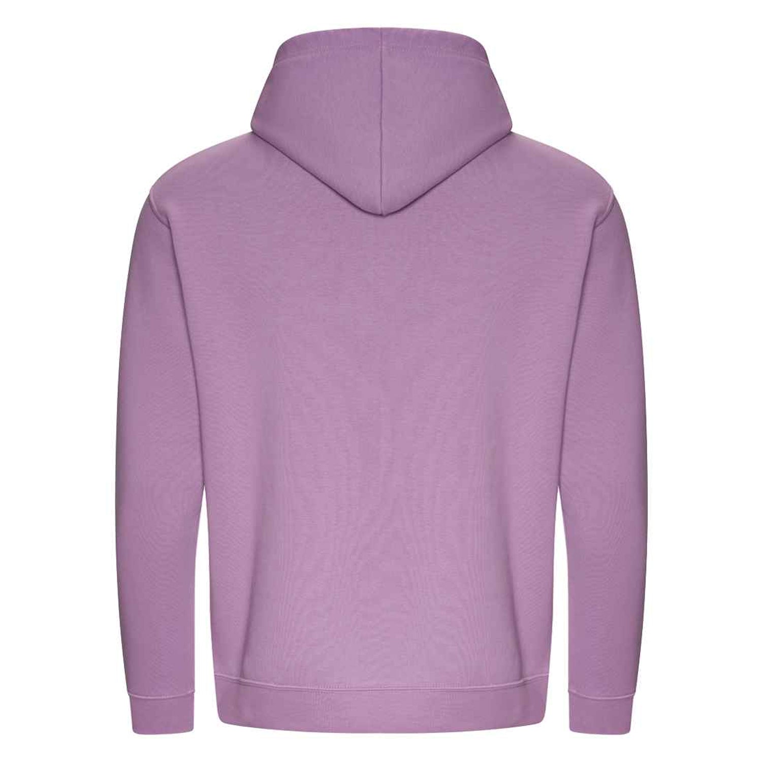 Lavender - Back - Awdis Mens Organic Hoodie