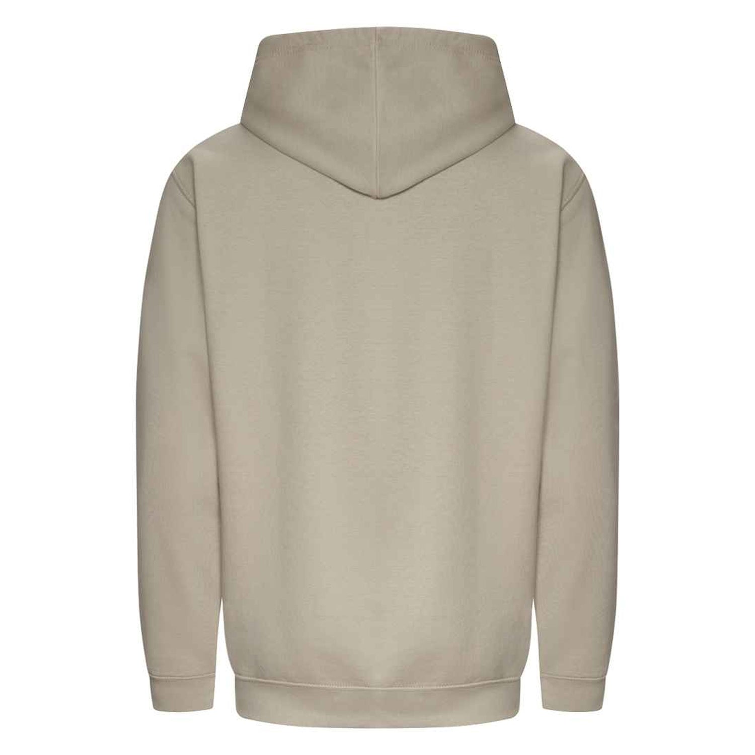 Natural Stone - Back - Awdis Mens Organic Hoodie