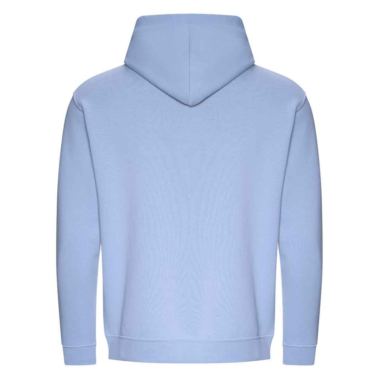 Sky Blue - Back - Awdis Mens Organic Hoodie