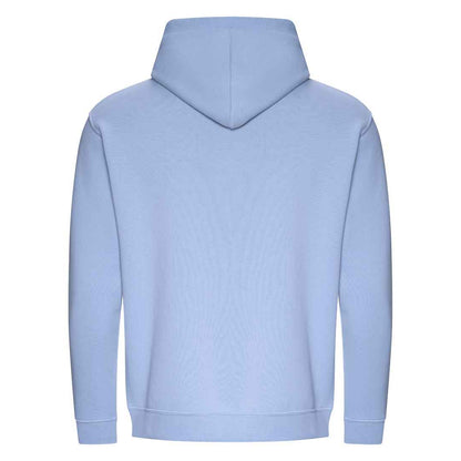 Sky Blue - Back - Awdis Mens Organic Hoodie