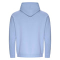 Sky Blue - Back - Awdis Mens Organic Hoodie