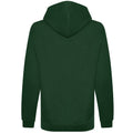 Bottle Green - Back - Awdis Mens Organic Hoodie