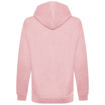 Baby Pink - Back - Awdis Mens Organic Hoodie