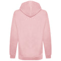 Baby Pink - Back - Awdis Mens Organic Hoodie