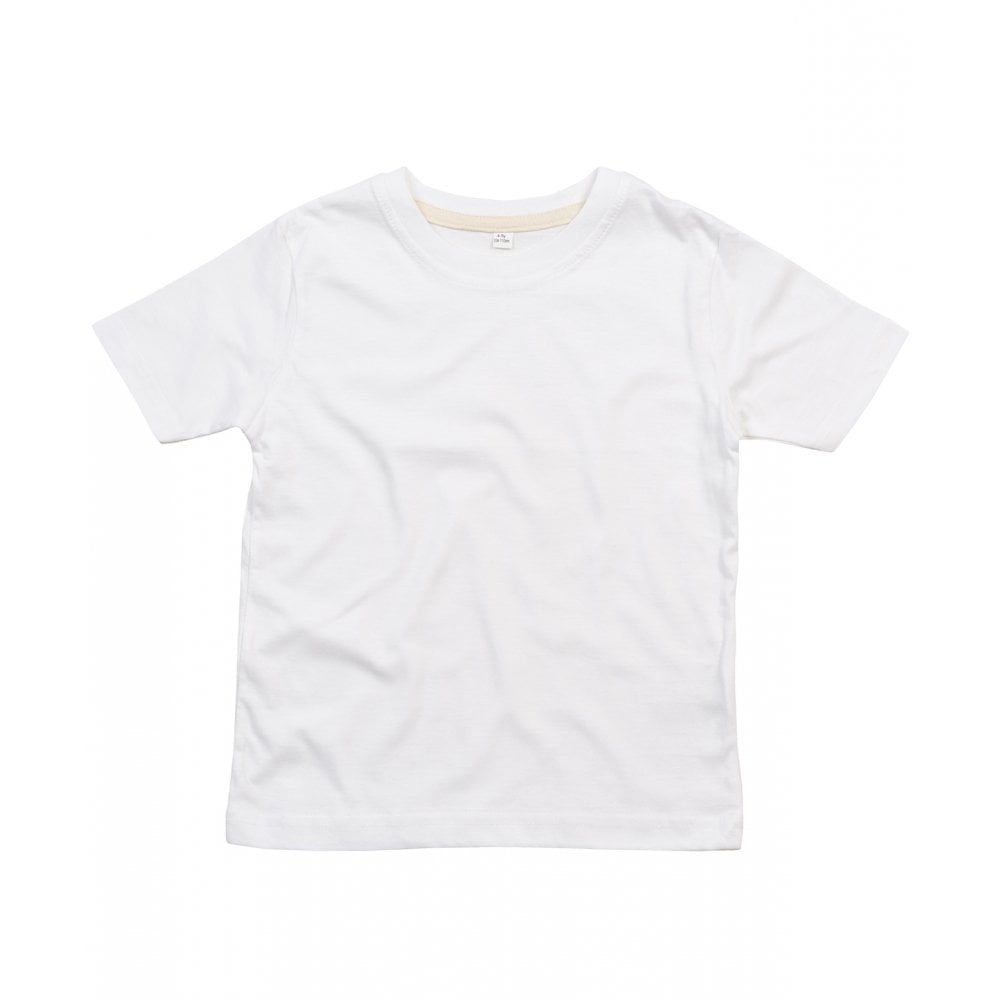 White-Natural - Front - Babybugz Childrens-Kids Supersoft T-Shirt